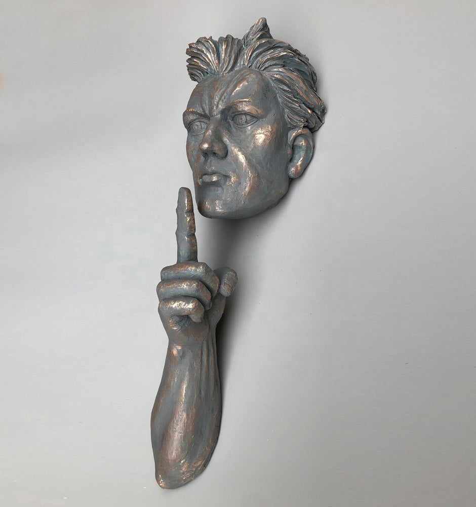 Male and Female Abstract Wall Sculpture