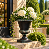 10 Smooth Urn 12.5 H (R) Garden Planter