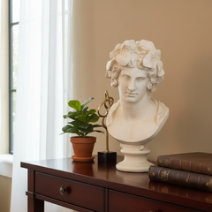 28 inch Dionysus Bust on a Pedestal