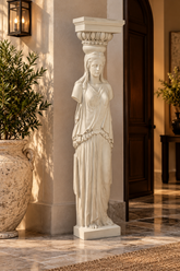 Athenian Caryatid 1 Sided 78 - Architectural Caryatids