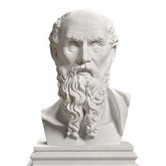 Diogenes Philosopher Bust