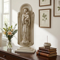 Blessed Virgin In Shrine Base