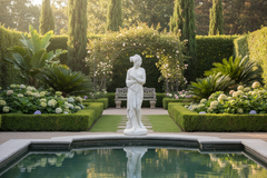 Elegant Modesty: Shy Venus Classical Sculpture