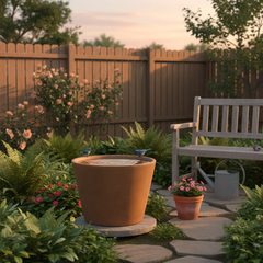 Ladom Birdbath Garden Display