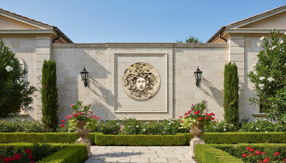 Medusa Wall Plaque 18” | Mythological Wall Art by XoticBrands