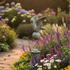 Dove Finial 24 Garden Animal Statue