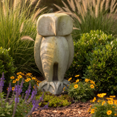 Contemporary Owl Large 23 Garden Animal Statue