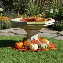 Marek Birdbath Garden Display