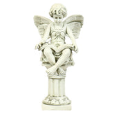 Reading Fairy 20 Garden Angel Statue, Angels, XoticBrands Home Decor