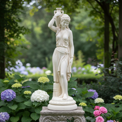 Timeless Beauty - Rebecca At The Well Garden Sculpture - Exquisite Statue