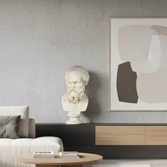Socrates Sculpture – Greek & Roman Style Philosopher Bust