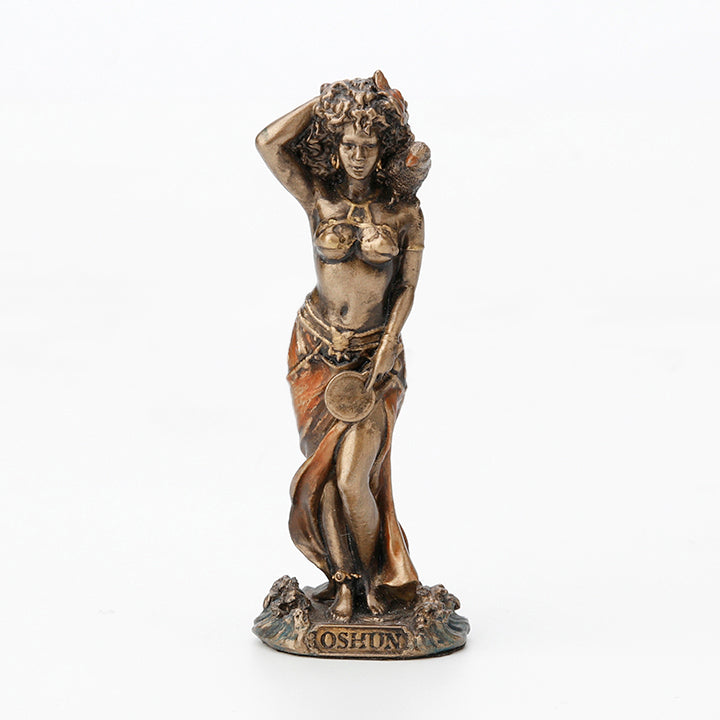 Oshun Goddess Of Love, Beauty And Marriage Statue - XoticBrands Home Decor