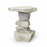 Majestic Rocky Base: Garden Sculpture