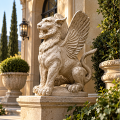 Mystical Winged Lion 19 - Gargoyles Griffins