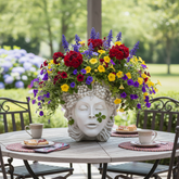 Woman Of Seasons Planter Planters Sculpture