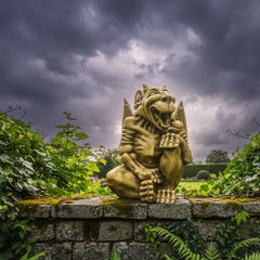 Captivating Jaimy Gargoyle Animal Sculpture Statue - Unleash the Enigmatic Charm