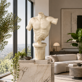 Torso Of Destafano 38 H - Greek & Roman Classical Sculpture