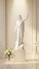Divine Resurrection Christ Religious Sculpture Statue