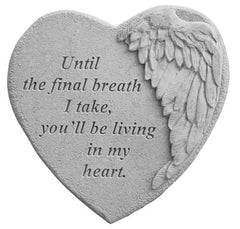 Until the final… Memorial Garden Stone Décor, Memorial & Inspirational, Kayberry, XoticBrands Home Decor