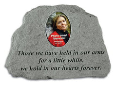 Those We Have Held...(W/ Photo Insert) Memorial Garden Stone - XoticBrands Home Decor