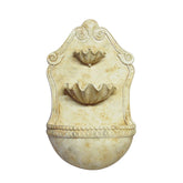 Double Shell Wall Fountain 24 Wall Decor - XoticBrands Home Decor