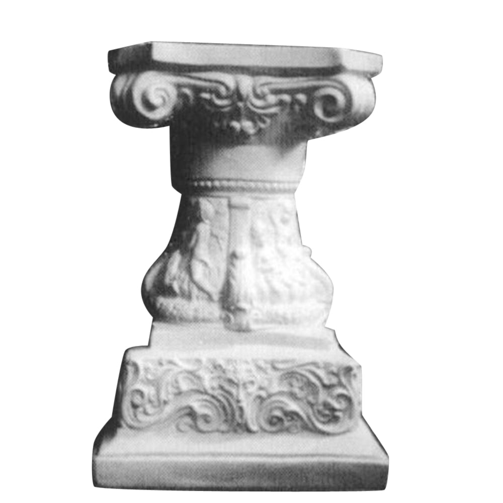 Cherub Pedestal - Pedestal Sculpture - XoticBrands Home Decor