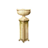 Smooth Strap Urn 15 - Architectural Urns - XoticBrands Home Decor