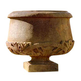 Round Pot Under Ornate 20 - Architectural Urns - XoticBrands Home Decor