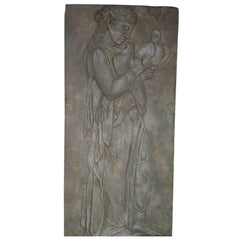 Girl With Doves Wall Decor - XoticBrands Home Decor