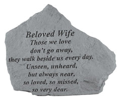Those we love… Memorial Garden Stone Décor, Memorial & Inspirational, Kayberry, XoticBrands Home Decor