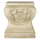 Fallon Pedestal 22 - Architectural Med. Pedestal 19-29"H - XoticBrands Home Decor