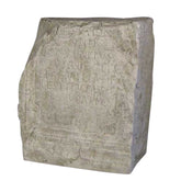 Villa San Pio Stone Pedestal - Architectural Med. Pedestal 19-29"H - XoticBrands Home Decor