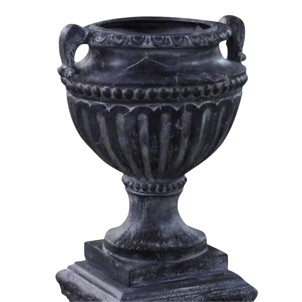Fluted And Beaded Urn 18 - Architectural Urns - XoticBrands Home Decor