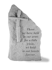 Those We Have Held In Our Arms../W Cross Sm Totem Memorial Garden Cross - XoticBrands Home Decor