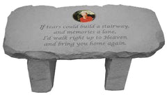 If tears… Memorial Garden Stone Décor, Memorial & Inspirational, Kayberry, XoticBrands Home Decor