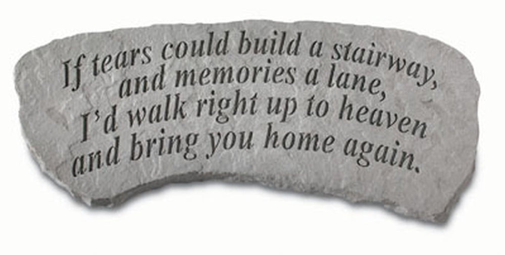 If Tears Could Build... (Small Bench) Garden Bench - XoticBrands Home Decor