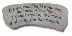 If Tears Could Build... (Small Bench) Garden Bench - XoticBrands Home Decor