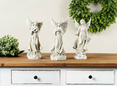 Angel (Set of 3) 13"H Polyresin, Novelty, XoticBrands, XoticBrands Home Decor