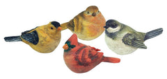 Bird Decoration (Set of 12) 4"L Polyresin, Novelty, XoticBrands, XoticBrands Home Decor