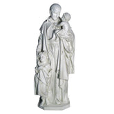 St. Vincent Depaul 61" H Religious Sculpture - XoticBrands Home Decor