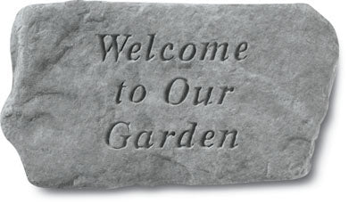 Welcome to Our… Memorial Garden Stone Décor, Memorial & Inspirational, Kayberry, XoticBrands Home Decor