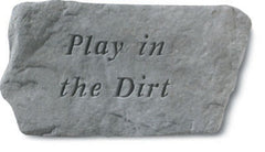 Play in the Dirt… Memorial Garden Stone Décor, Memorial & Inspirational, Kayberry, XoticBrands Home Decor