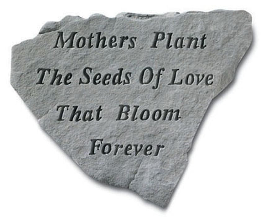 memorial seeds to plant Mothers Plant The Seeds Of Love Memorial Garden Stone
