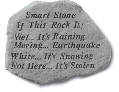 Smart Stone… Memorial Garden Stone Décor, Memorial & Inspirational, Kayberry, XoticBrands Home Decor