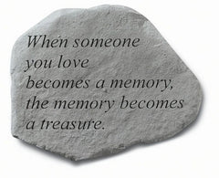 When Someone You Love Memorial Garden Stone - XoticBrands Home Decor
