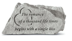 The Romance Of A Thousand... Memorial And Inspirational Stone - XoticBrands Home Decor