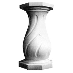 Twirl Pedestal - Pedestal Sculpture - XoticBrands Home Decor