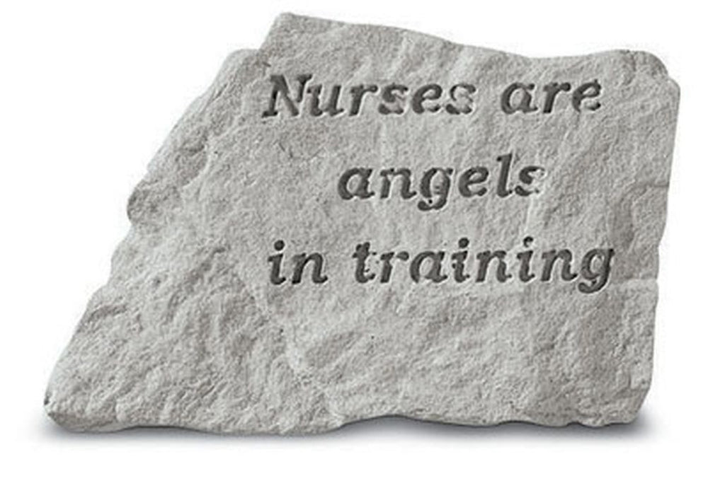 Nurses Are Angels Memorial Garden Stone - XoticBrands Home Decor