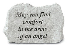 May You Find Comfort... Inspirational Garden Stone - XoticBrands Home Decor