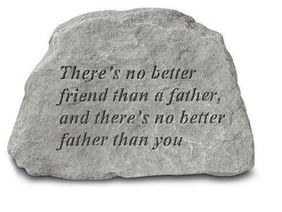 There'S No Better Friend... Memorial Garden Stone - XoticBrands Home Decor